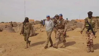 Mali: MINUSMA force commander visits peacekeeping base attacked by militants