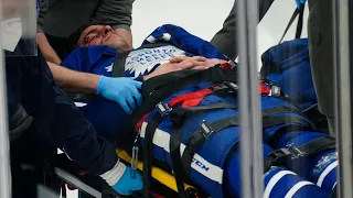 NHL Players Needing stretcher PT 1