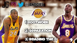 KOBE Bryant #2: 1on1 FOOTWORK, SEPARATION & READING D