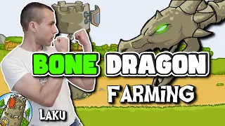 Grow Castle 2023 | Best Setup for Dragons! | Bone Dragon Farming 🐲