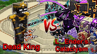 Minecraft |Mobs Battle| Dead King (Iron's Spells 'n Spellbooks)VS L_Ender 's Cataclysm