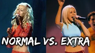 Christina Aguilera | Normal VS EXTRA Vocals!