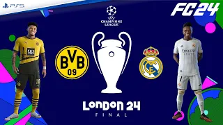 Borussia Dortmund - Real Madrid ⚽️ Champions League Final 2023/24 Realistic Match Sim FC 24