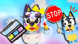 Baby Bluey Don't Touch That | Safety Rules for Kids & Other Stories | Pretend Play with Bluey Toys