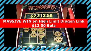 Jaw-Dropping: Massive Bonus Win on High Limit Dragon Link! 🔥