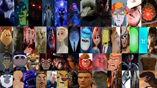 Defeats of My Favorite Animated Movie Villains (Remake)