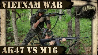 Vietnam War: AK47 vs M16! Or Rob vs Veronica!