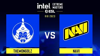 TheMongolz vs NaVi | Map 1 Mirage | IEM Rio 2023