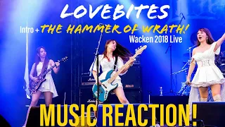 TOO WICKED!!💕🤘🏾 Lovebites - The Hammer of Wrath Wacken Tour ‘18 Live Music Reaction🔥