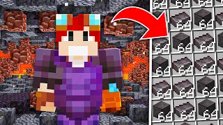 AQUELE DIA QUE FIZ UMA FARM DE NETHERITA NO MINECRAFT - Minecraft Super