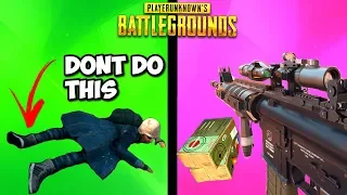 20 Things SMART PUBG Players Do! (#6 is mind blowing)