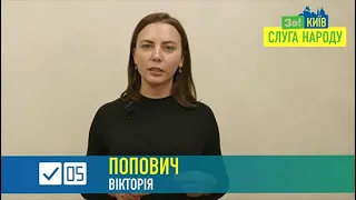 Вікторія Попович: "Знаю, як змінити рідну Солом’янку на краще!"