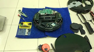 Xiaomi STYJ02YM (Mijia Gen 2) disassembly to repair dust box sensor