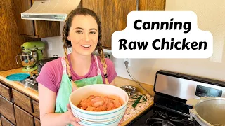 Canning Chicken (Easy Raw Pack)