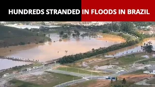 Hundreds Stranded As Heavy Rains Causes Floods In Southern Brazil