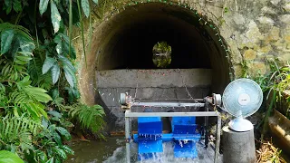 Mini Hydroelectricity With Two Extremely Powerful Units