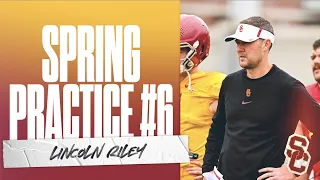 HC Lincoln Riley on accountability, USC's competitiveness in spring camp