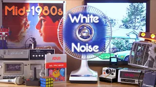 🔊White Noise Therapy - Mid-1980s Galaxy FAN! ASMR - Relax🌎 Sleep 💤 Concentrate💡
