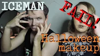 ICEMAN Halloween Makeup FAIL