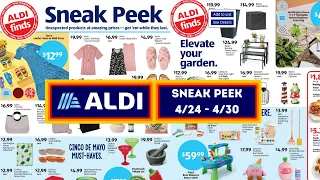 ALDI Sneak Peek Week Of 4/24 to 4/30 - Mother's day & Garden Vibes!!