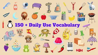 Vocabulary: 150 + Daily Use English Vocabulary for Beginners | Random English Vocabulary