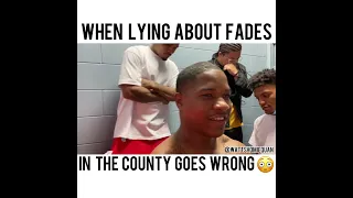 Lyin about Fades in the County jail be like