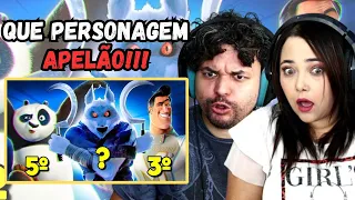 Os Personagens MAIS PODEROSOS da DREAMWORKS Ultra Nerd // REACT