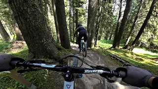 Endlich mal trocken - Tschäckie Tschan 2023 - Bikepark Brandnertal