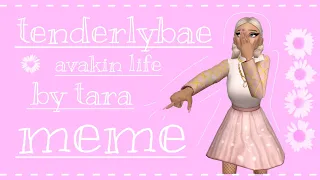 Tenderlybae - я урод | meme | avakin life