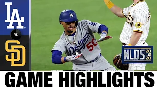 Will Smith goes 5-for-6 to lead Dodgers to NLCS | Dodgers-Padres Game 3 Highlights 10/8/20