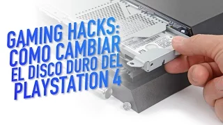 Gaming Hacks: Tutorial cómo cambiar el disco duro del PS4