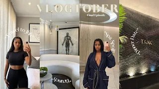 VLOGTOBER EP4 : Travel to JHB with me for a Spa Day || South African YouTuber.