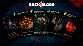 ALL MAIN (and not only) BUILDS IN ONE VIDEO (NO HOPE) - Back 4 blood