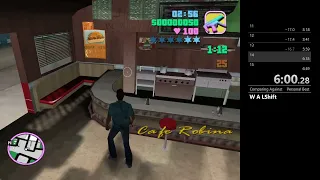 GTA: Vice City - All Robberies speedrun (6:28)