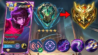 NEW META BUFFED DYRROTH GUIDE TO RANK UP FASTER (RECOMMENDED) BEST DAMAGE BUILD🔥