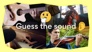 Guess the Sound | Guess the instrument | Musical instrument quiz