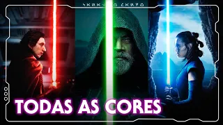 O SIGNIFICADO DE TODAS AS CORES DE SABRE DE LUZ | CURIOSIDADES | Canal do Mando