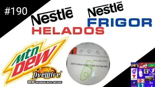 LOGO HISTORY #190: Nestle Helados, TCAVYTBFB, Mountain Dew Livewire & Nestle Frigor