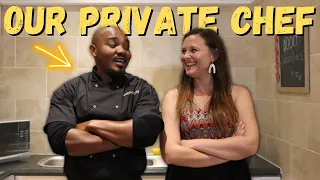 CHEF AND GUESTS l A professional chef in our home kitchen l South African YouTubers l 2021