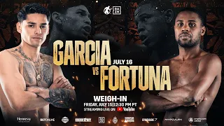 GARCIA vs. FORTUNA WEIGH-IN