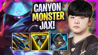 CANYON IS A MONSTER WITH JAX! - GEN Canyon Plays Jax JUNGLE vs Kindred! | Season 2024