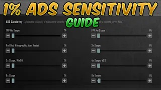 Secret 1% ADS Sensitivity Guide (PUBG Mobile/BGMI) Touch issues? Best for Gyroscope get Zero Recoil