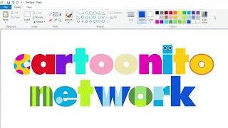 How to draw a Cartoonito Network logo using MS Paint | How to draw on your computer