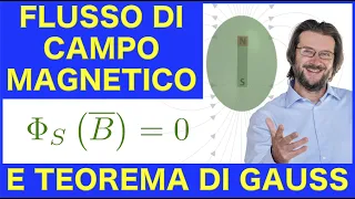 Flusso di campo magnetico e Teorema di Gauss