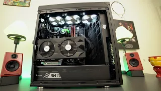 ТЮНИНГ(моддинг) КОМПЬЮТЕРА DEEPCOOL УСТАНОВКА КРОНШТЕЙНА ВИДЕОКАРТЫ GTX1080