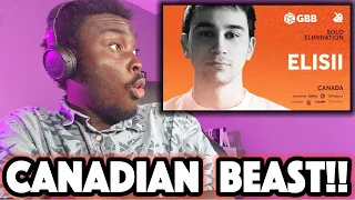 ELISII 🇨🇦 | GRAND BEATBOX BATTLE 2021 | Solo Elimination [REACTION]