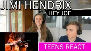 Teens Reaction - Jimi Hendrix ( Hey Joe ) Live