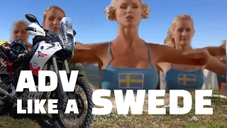 Guide to adventure motorcycling in Sweden - like a Swede.