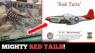 P-51D MUSTANG: Tuskegee AIRMEN Build COMING SOON?! The RED TAILS!
