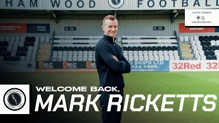 Welcome back Mark Ricketts. Our new Assistant Manager!